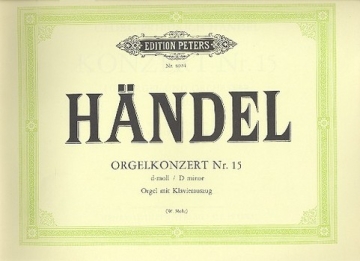 Konzert Nr.15 d-Moll fr Orgel und Orchester fr Orgel und Klavier