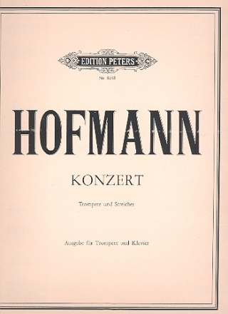 Konzert fr Trompete und Streicher fr Trompete und Klavier