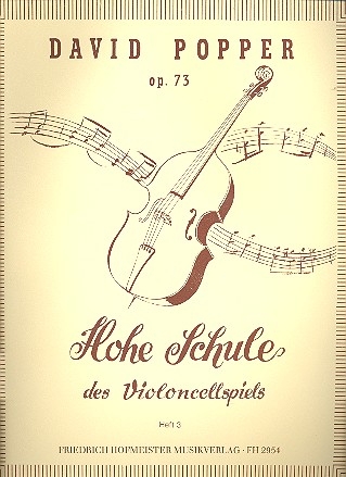 Hohe Schule des Violoncellspiels op.73 Band 3 