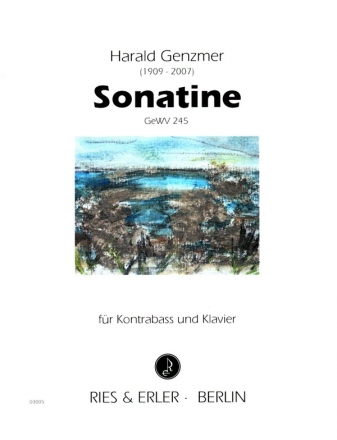 Sonatine GeWV 245 für Kontrabass und Klavier