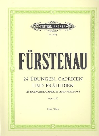 24 bungen, Capricen und Prludien op.125  fr Flte