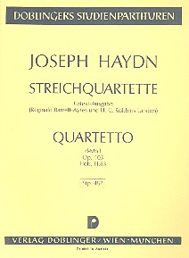 Streichquartett d-moll op.103 Hob.III:83  Studienpartitur