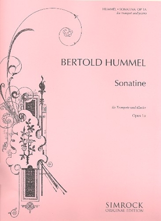 Sonatine op.1a fr Trompete und Klavier