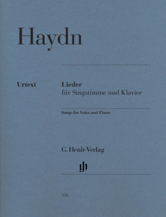 Lieder fr eine Singstimme und Klavier (dt)