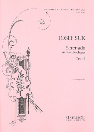 Serenade op.6 fr Streichorchester Partitur