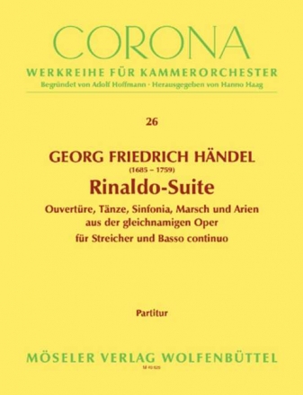 Rinaldo-Suite fr Streicher Partitur