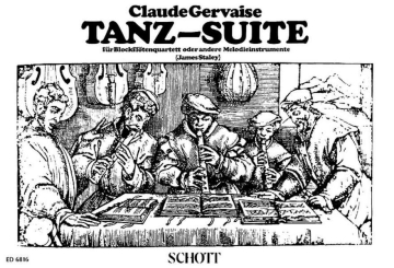 Tanz-Suite fr 4 Blockflten (SATB od. ATTB) oder andere Melodie-Instrumente (Vio Spielpartitur