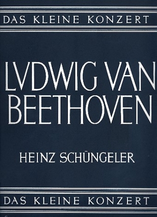 Das kleine Konzert fr Klavier Ludwig van Beethoven