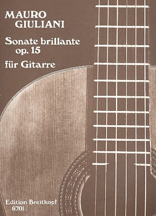 Sonate brillante op.15 fr Gitarre
