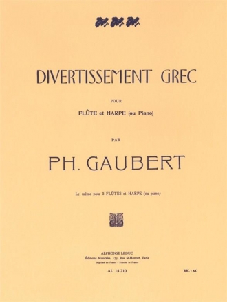 Divertissement grec pour flte et piano ou harpe
