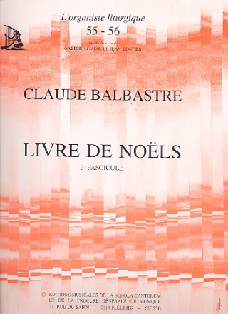 Livre de Noels vol.3 pour orgue