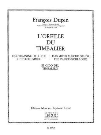 L'OREILLE DU TIMBALIER POUR TIMBALES