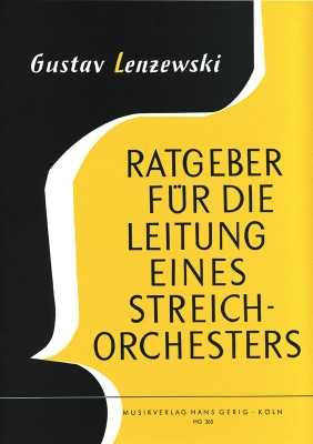 Ratgeber fr die Leitung eines Streichorchesters