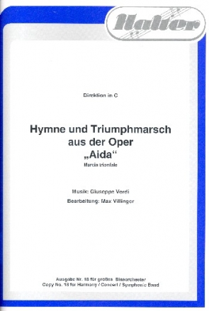 Hymne und Triumphmarsch aus Aida fr Blasorchester