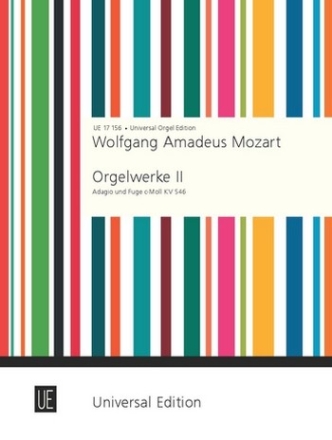 Adagio und Fuge c-moll KV546 Orgelwerke Band 2