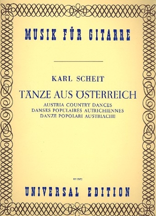 Tnze aus sterreich fr Gitarre