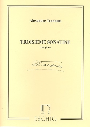 Sonatine no.3 pour piano