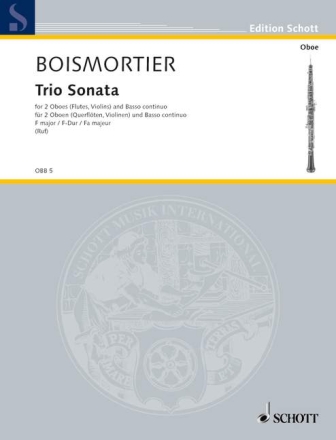 Triosonate F-Dur op.28,5 fr 2 Oboen und Klavier