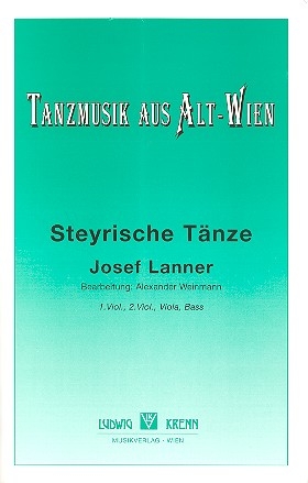 Steyrische Tnze op.165 fr Streichquartett Stimmen