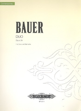 Duo op.25 fr Oboe und Klarinette 2 Spielpartituren