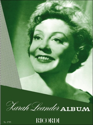 Zarah Leander Album fr Gesang und Klavier