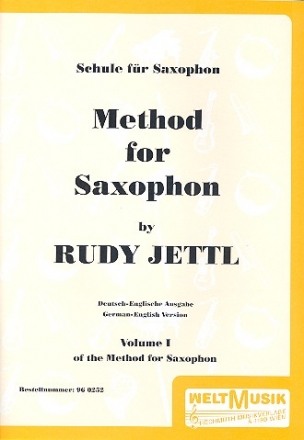 Schule für Saxophon Band 1 Theoretischer und praktischer Unterricht (dt/en)