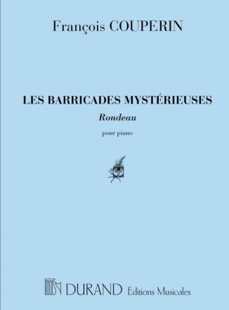 Barricades mysterieuses pour piano