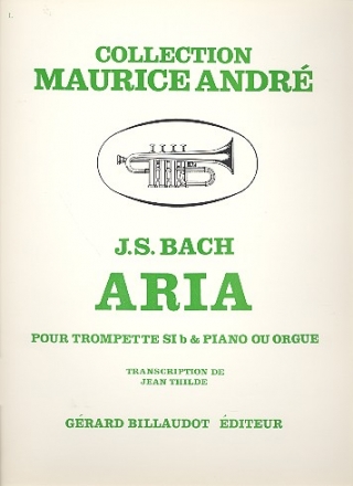 Aria pour trompette et orgue ou piano