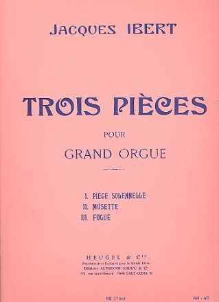 3 pices pour grand orgue