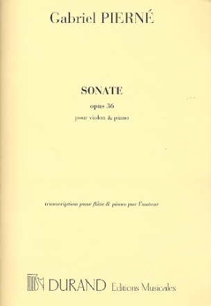 Sonate op.36 pour flte et piano