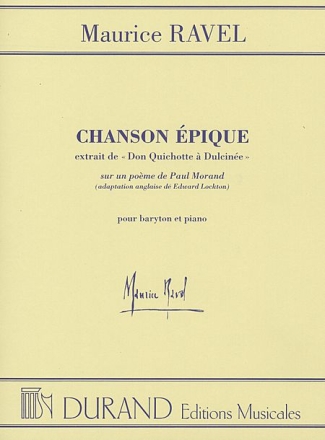 Chanson pique pour baryton et piano (fr/en)