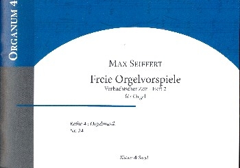 Freie Orgelvorspiele: Vorbachischer Zeit - Heft 2 fr Orgel