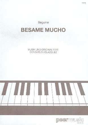 Besame Mucho: Einzelausgabe (sp)