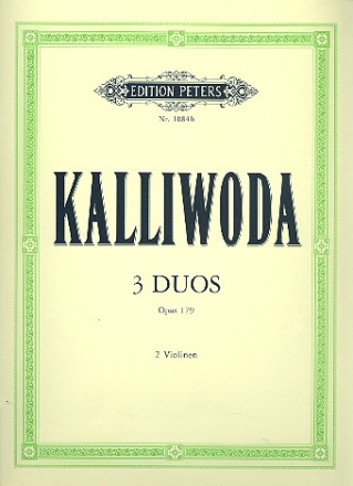 3 Duos op.179 fr 2 Violinen Stimmen