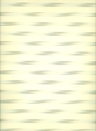Notenpapier Quart-Format hoch 14 Systeme 27x34 cm ohne Hilfslinien (5 Bögen)