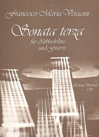 Sonata terza fr Altblockflte und Gitarre