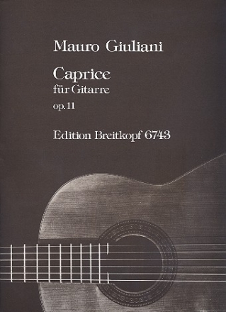 Caprice op.11 fr Gitarre