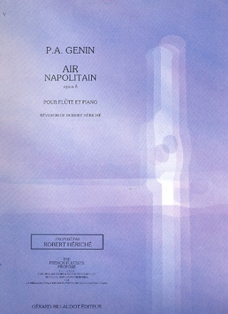 Air napolitain op.8 pour flute et piano
