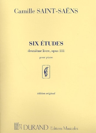 6 etudes op.111 vol.2 pour piano