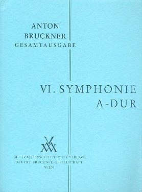 Sinfonie A-Dur Nr.6 fr Orchester Studienpartitur