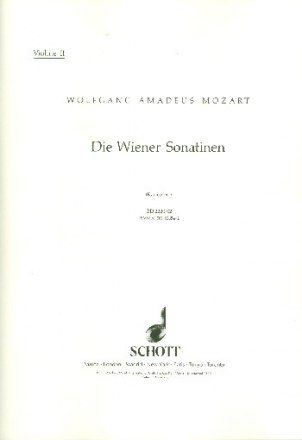 Die Wiener Sonatinen für 2 Violinen Violine 2