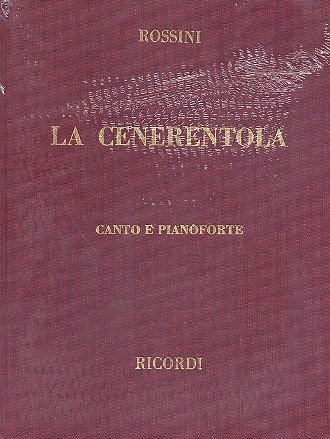 La Cenerentola Klavierauszug (it, gebunden)