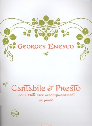 Cantabile et Presto pour flte et piano