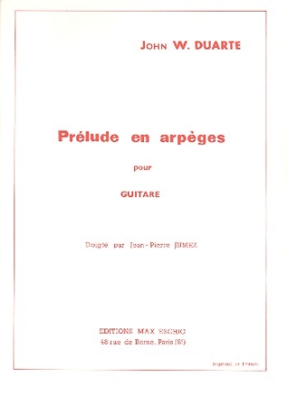 Prludes en arpges pour guitare