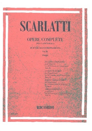 Opere complete vol.9 sonate 401-450 per clavicembalo