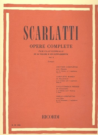 Opere complete vol.10 Sonate 451-500 per clavicembalo