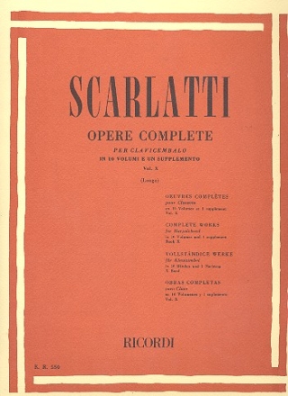 Opere complete vol.10 Sonate 451-500 per clavicembalo