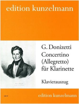 Concertino (Allegretto) B-Dur fr Klarinette und Orchester fr Klarinette und Klavier