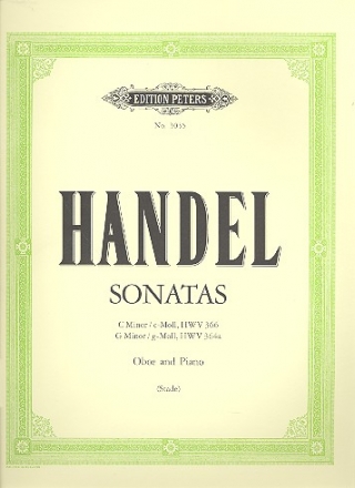 Sonaten c-Moll HWV366 und g-Moll HWV364a fr Oboe und Klavier