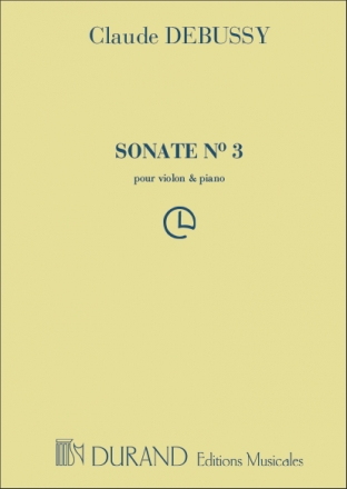 Sonate en sol mineur pour violon et piano